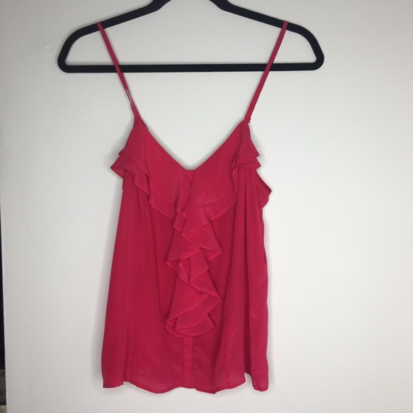 Silence + Noise - 100% Silk Pink Blouse - Medium - Picture 2 of 11